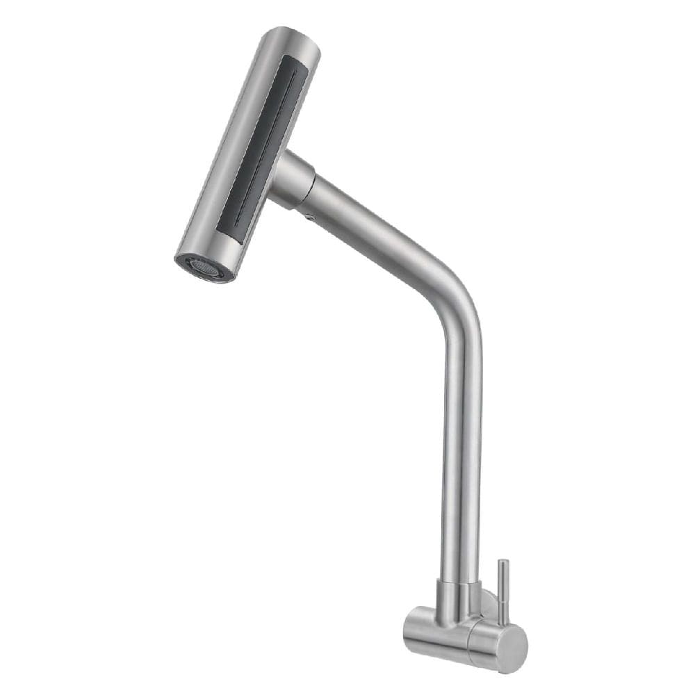 Torneira de Cozinha para Parede 4 Jatos Inox Escovado - 774478 - STOC