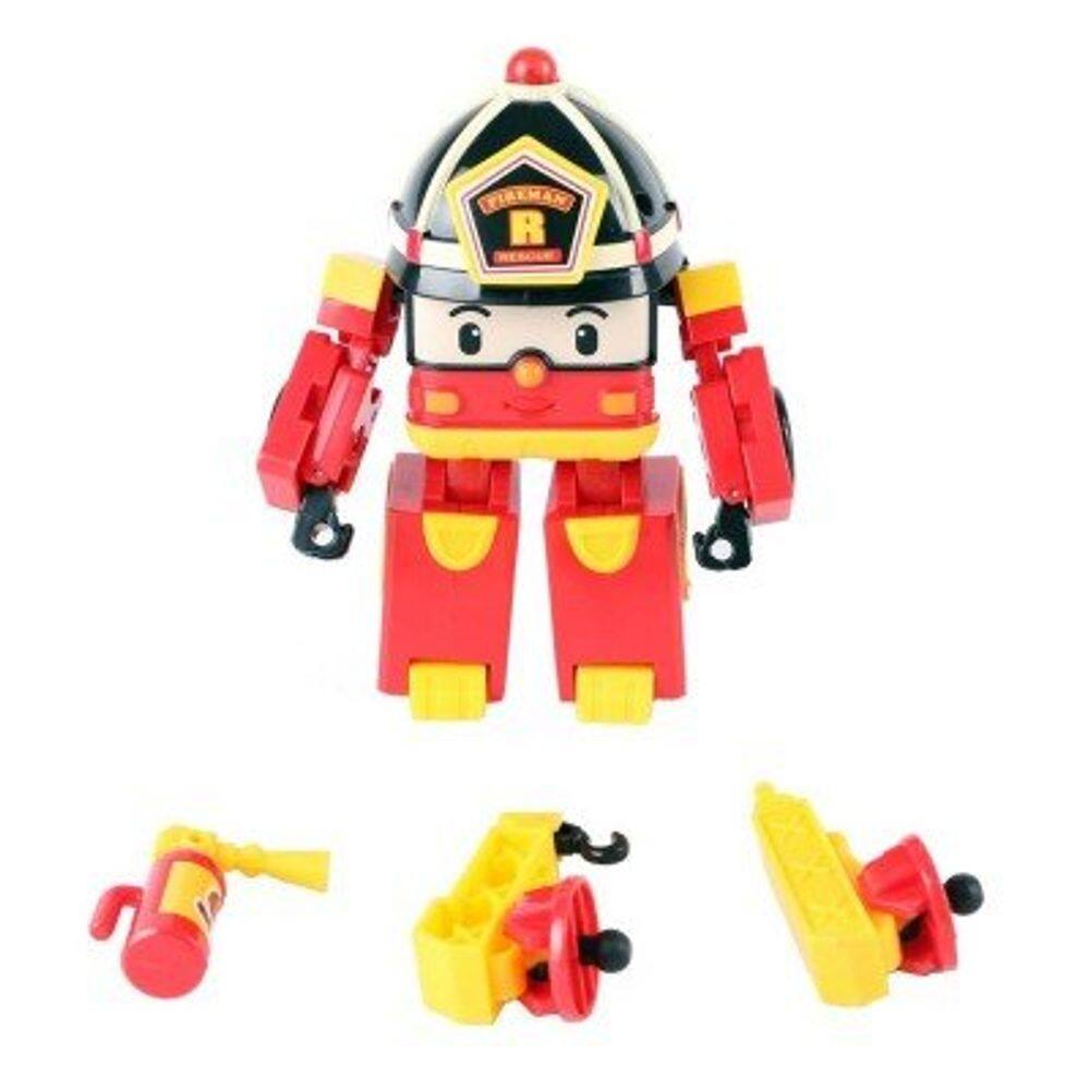 Figura de Acción OUA Robocar Roy Transformable con Luz 13 cm