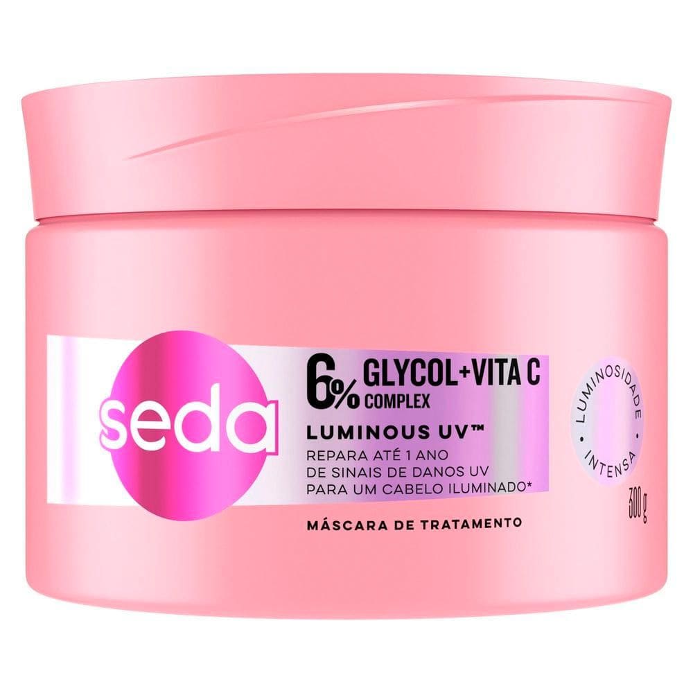 Máscara de Tratamento Seda 6% Glycol e Vita C Complex Luminous Uv 300g