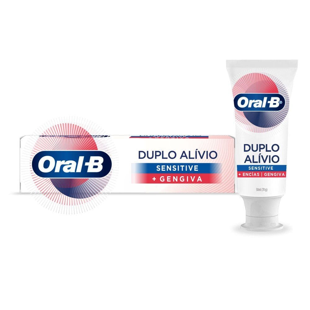 Creme Dental Oral-B Duplo Alívio 70g