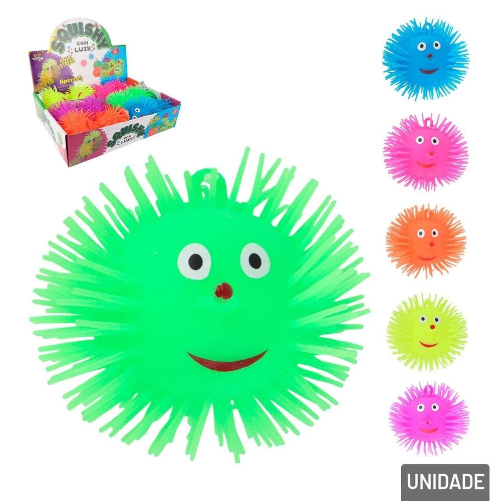 Monstrinho com LUZ 11cm Color - Tudo em Caixa