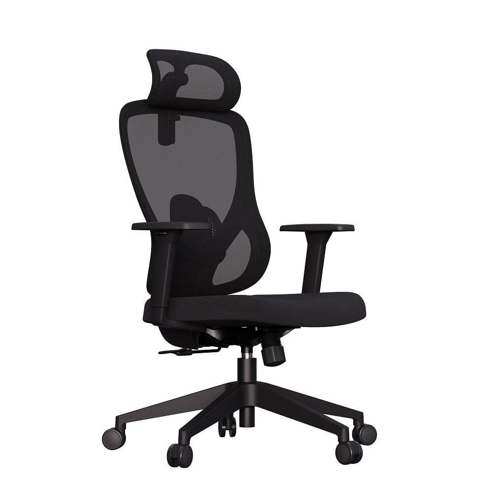 Cadeira Escritório Elements Sarin Preto ELEMENTS