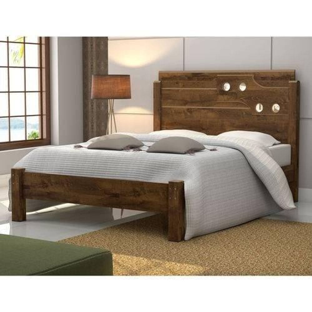 Cama De Casal Luíza 1,40 malbec - Vitamov