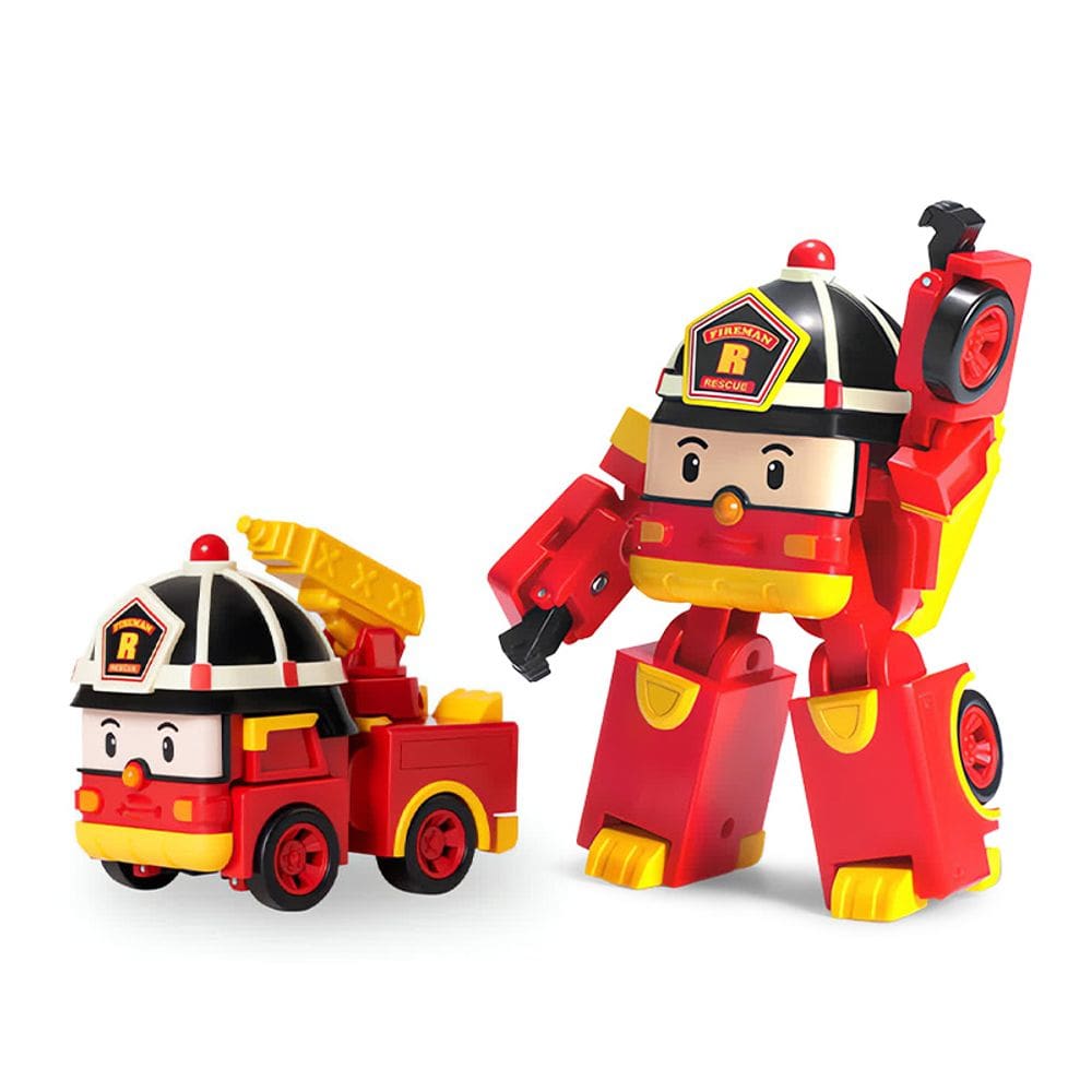 Robô de transformação Toy Robocar POLI 4 - Roy