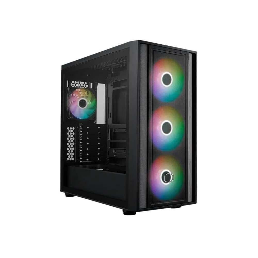 Gabinete Cooler Master Masterbox 600 Black - Mb600-kgnn-s00