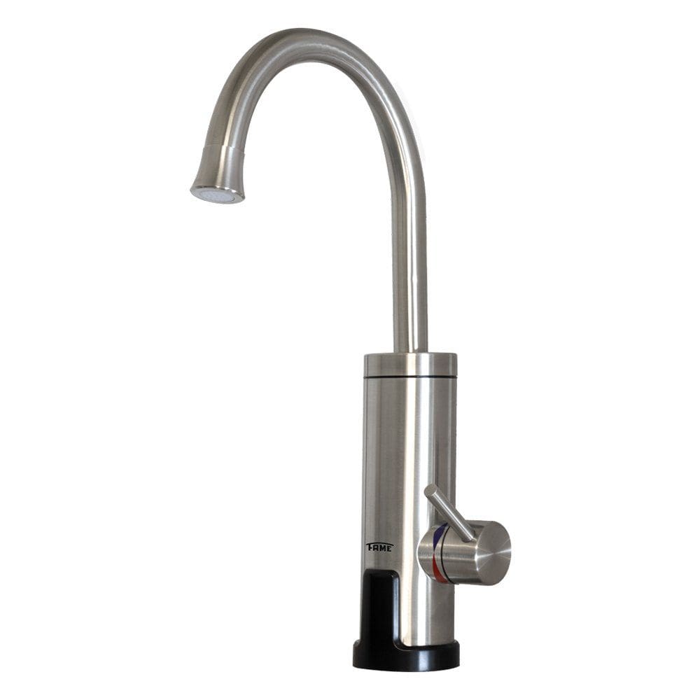 Torneira Elétrica Fame com Resistência Blindada de Bancada Inox Escovado