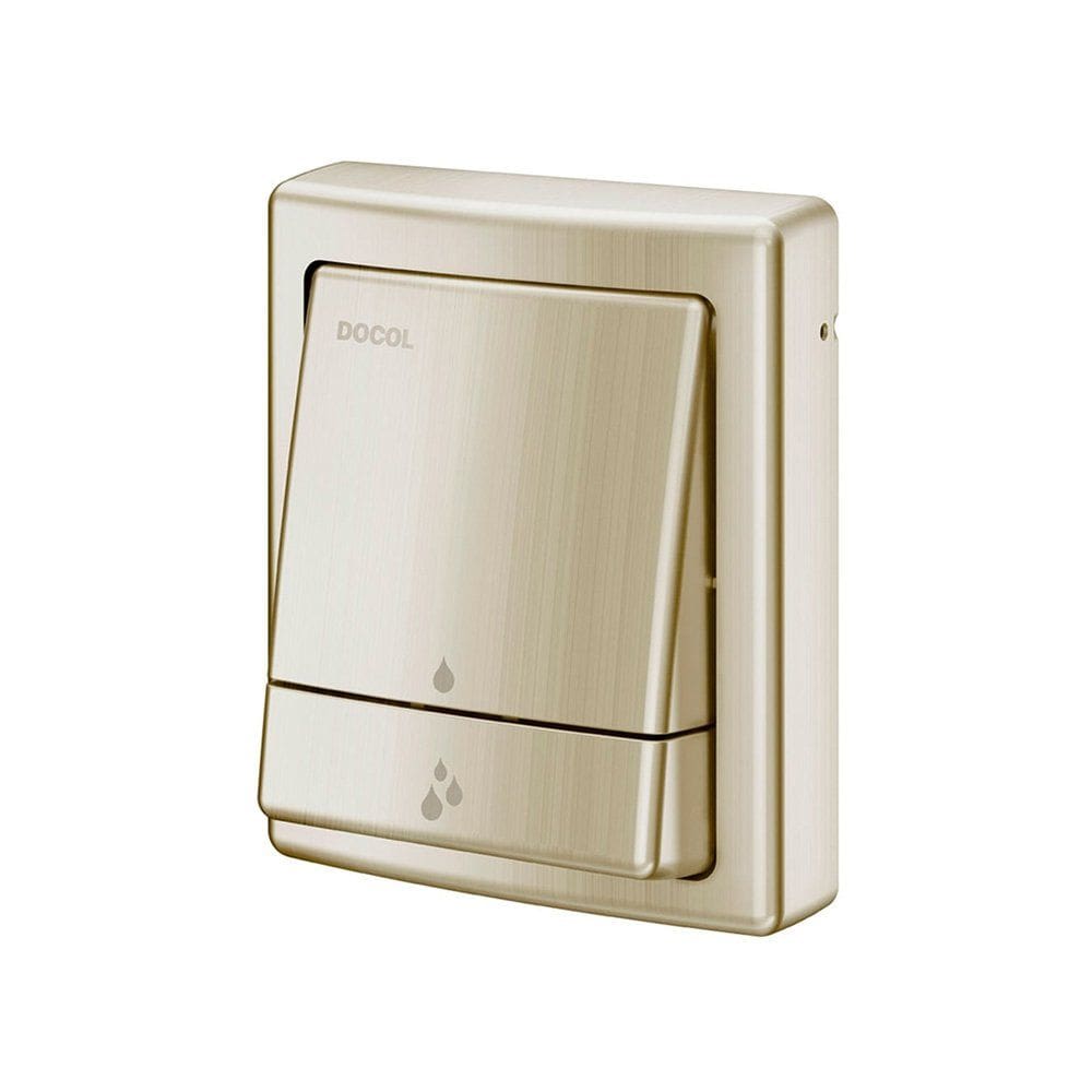 Acabamento para Válvula de Descarga Docol Square Salvágua 90004495044 Níquel Escovado