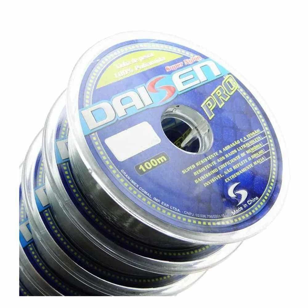 Linha De Pesca Monofilamento Daisen Pro 500m Tamanho 0,30mm