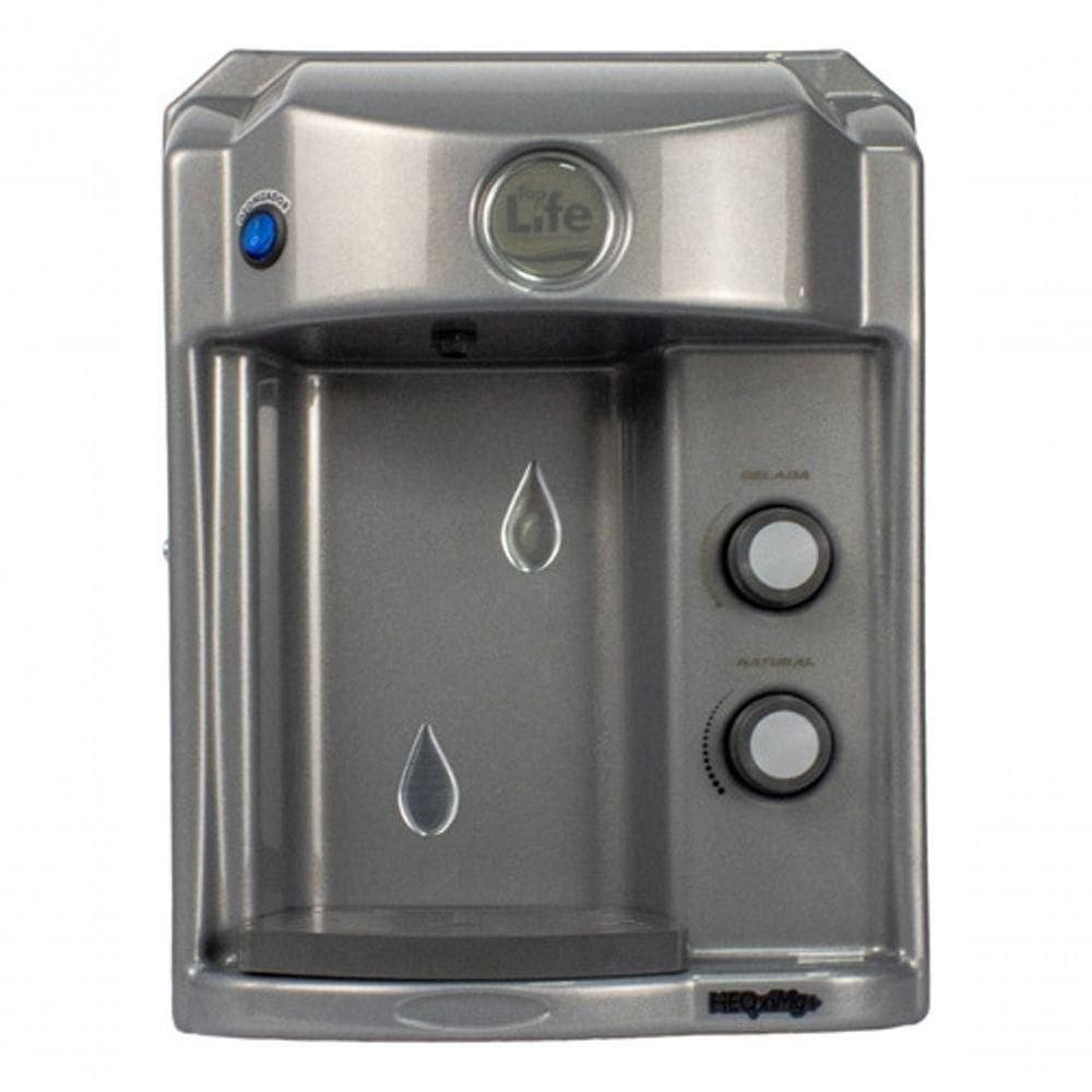 Purificador De Água Alcalina Ionizada Ozônio E Magnésio Mg+ Preto 110V