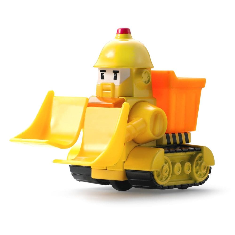 Toy Car Robocar Poli Bruner Bulldozer de metal fundido de 1 a 5 anos