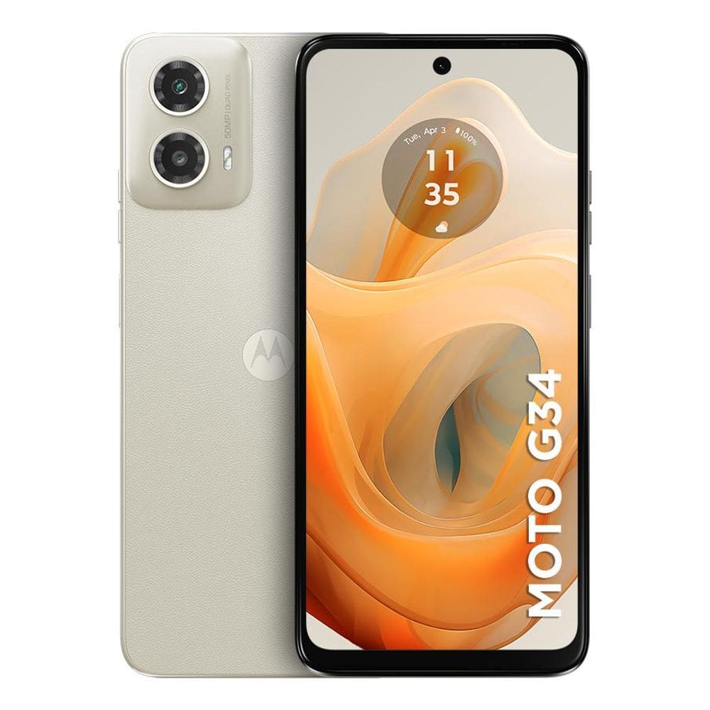 Usado: Moto G34 256GB Vanilla - Excelente