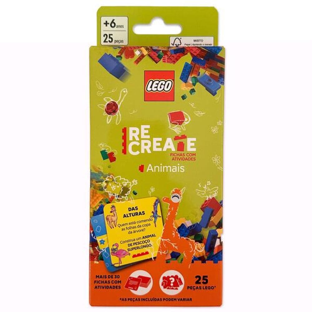 Lego Books Recreate Animais