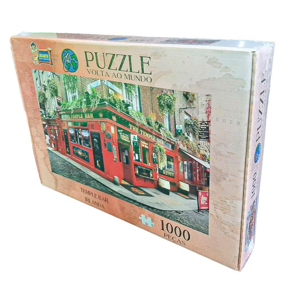 Quebra-cabeça Volta Ao Mundo Irlanda - 1000 Peças