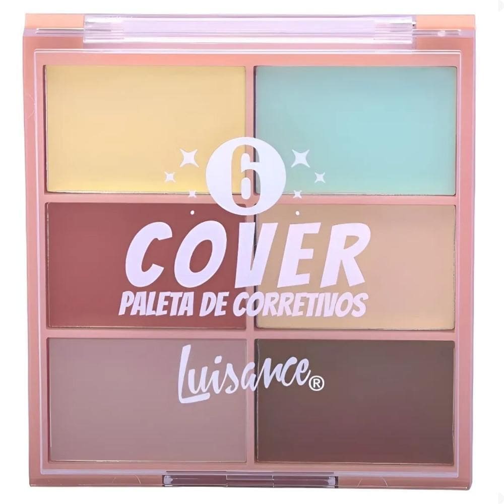Paleta de Corretivo Luisance Cover 6 Ref.l3233