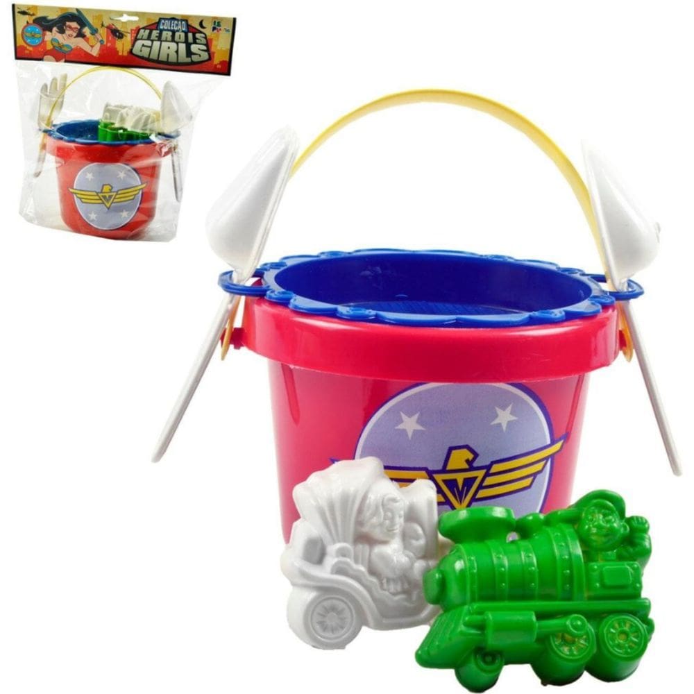 Kit Baldinho de Praia com Acessórios