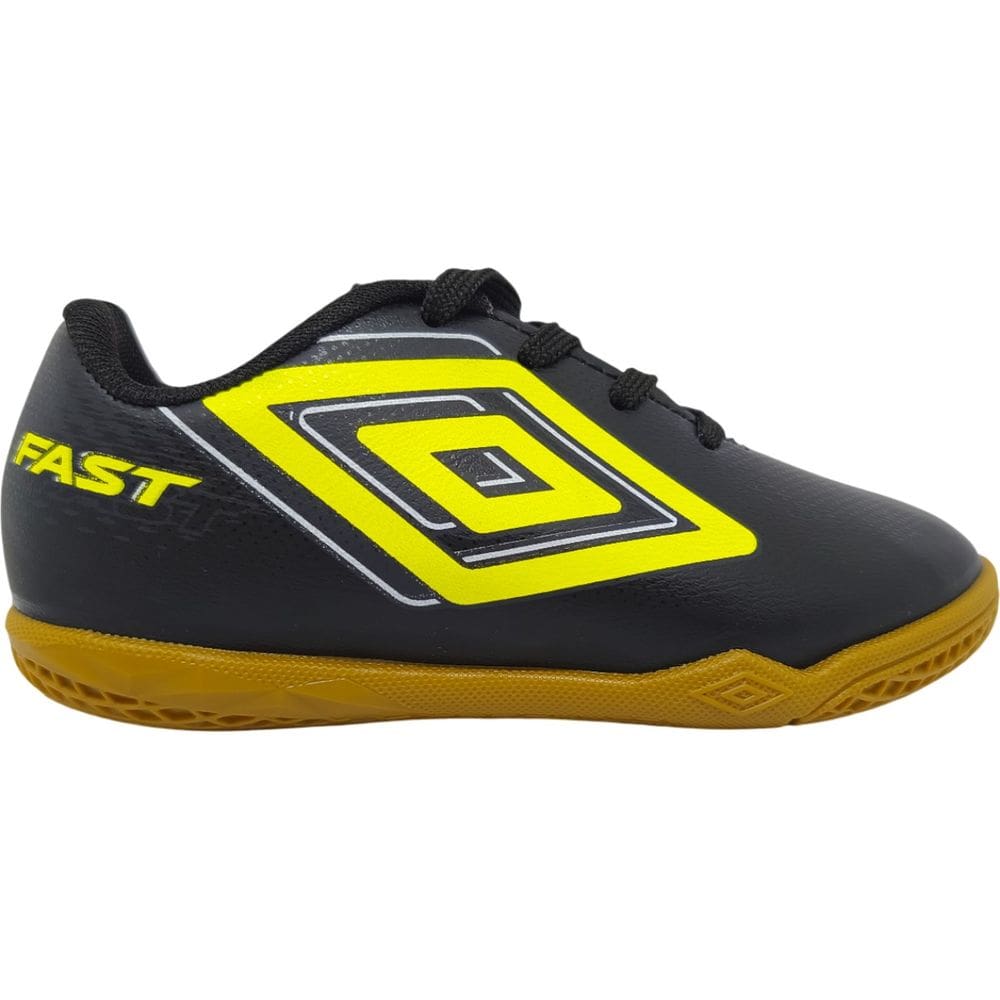 Chuteira Esportiva Infantil Menino Futebol Salão Treino Jogo Umbro Fast Ii Jr