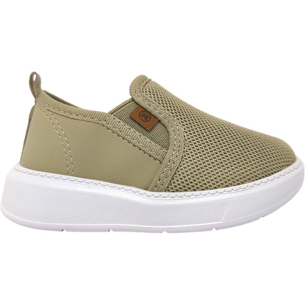 Tenis Infantil Menino Iate Casual Dia a Dia Passeio Escola Batizado Calce Fácil Conforto Molekinho 2631.100