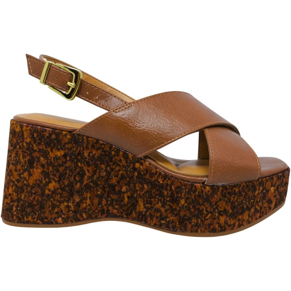 Sandália Feminina Anabela Casual Dia a Dia Passeio Trabalho Conforto Vizzano 6559.101