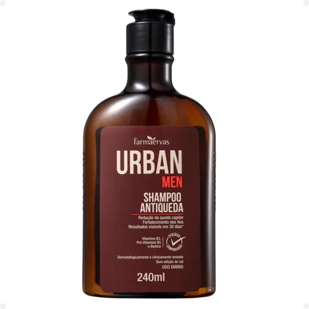 Farmaervas Urban Men Shampoo Antiqueda 240ml