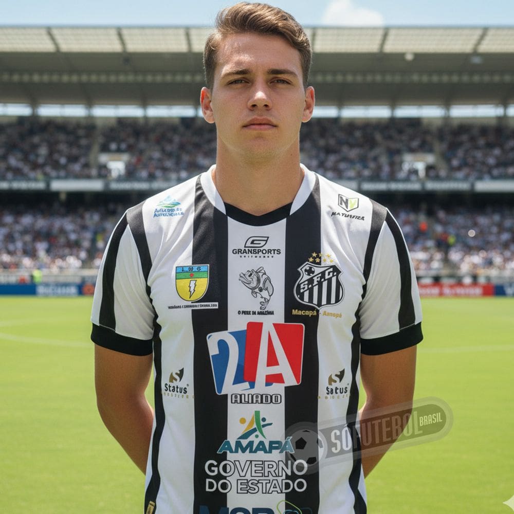 Camisa Santos do Amapá - Modelo I