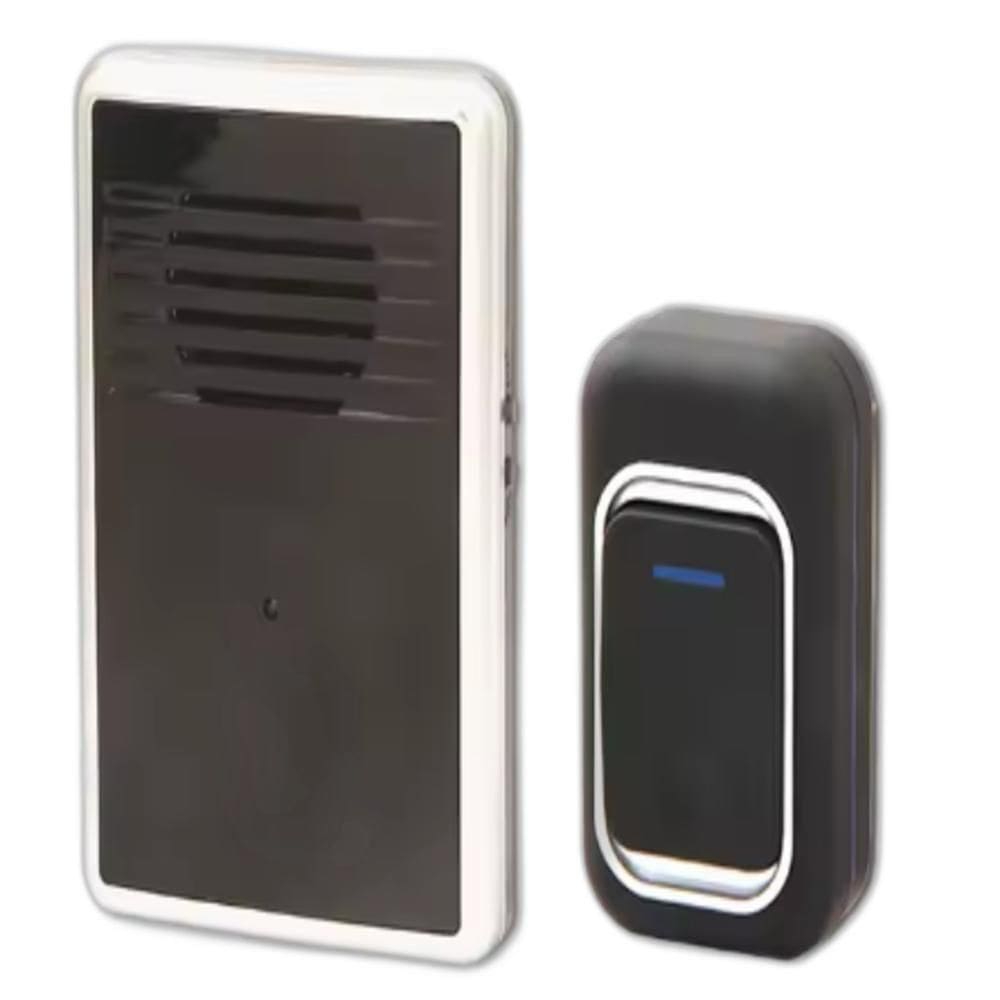 Campainha Sem Fio Externa 150 Metros – 25 Toques, à Prova D’água, Residencial, Comercial E Industrial