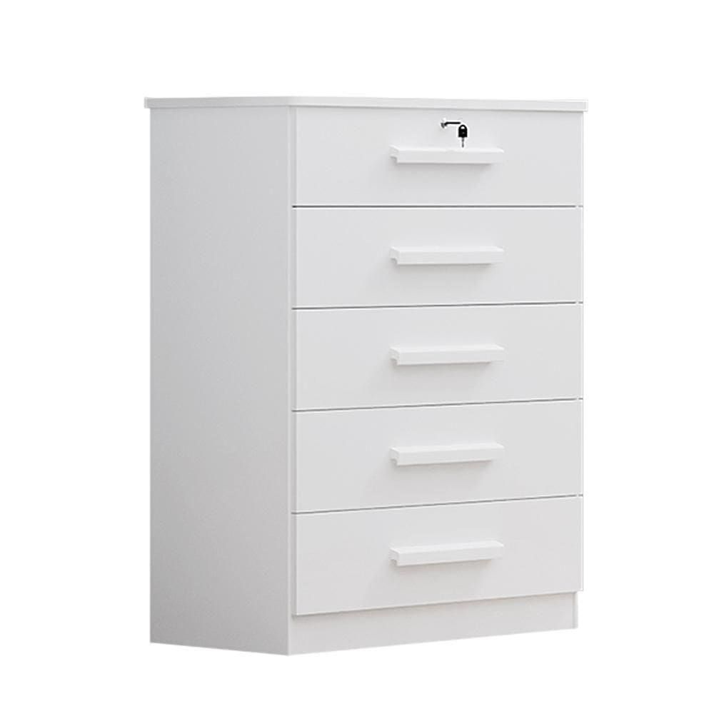 Cômoda Ipanema 5 Gavetas D`doro Branco