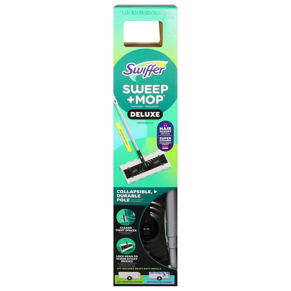Kit Inicial Deluxe Swiffer MOP Sweeper