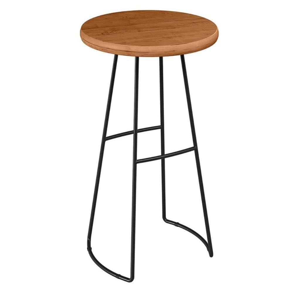 Mesa Bistrô Alta Para Aérea Gourmet 100 Cm York Peroba