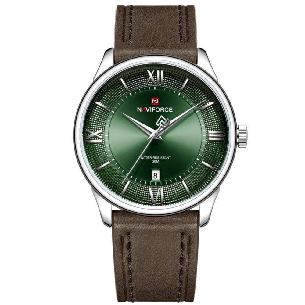 Relógio Masculino Design Simples Casual Esportivo à Prova D água Verde