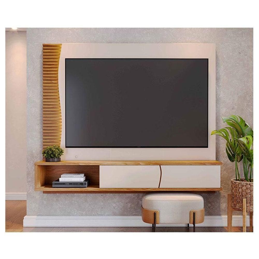 Home Suspenso Ambiente Egeu Off White Freijó - Colibri