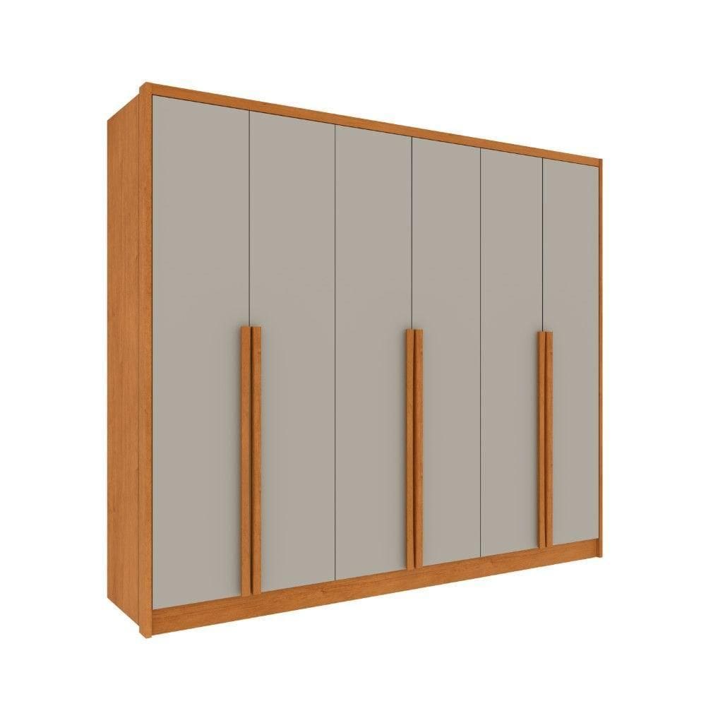 Roupeiro Realeza 6 Portas Tcil Cinamomo-off