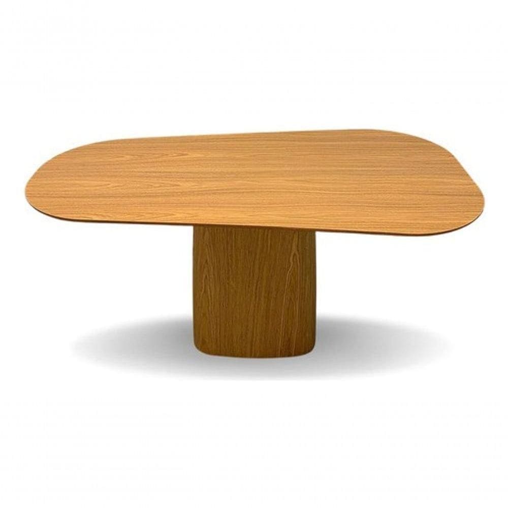 Mesa De Jantar Cone Organica 120x90cm Madeira Freijó