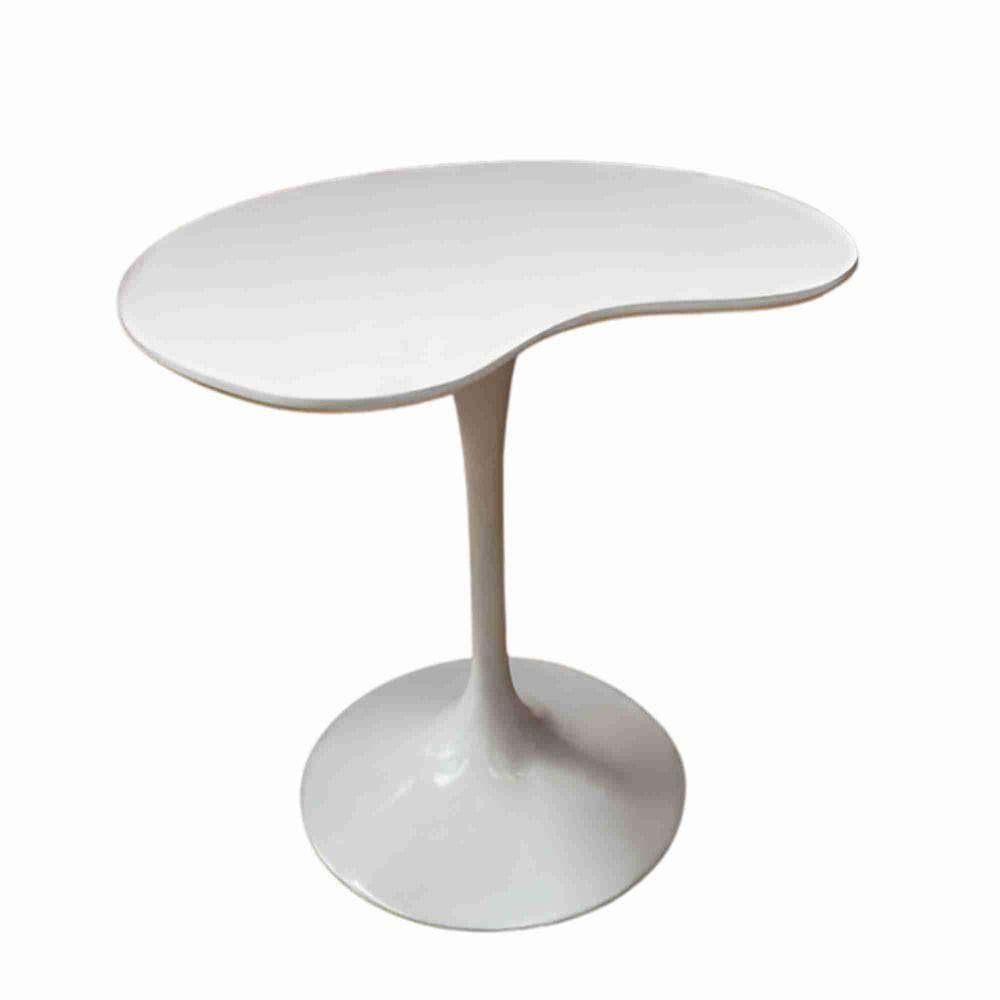 Mesa De Jantar Tulipa Saarinen Organica Malu 80cm Laca Off White