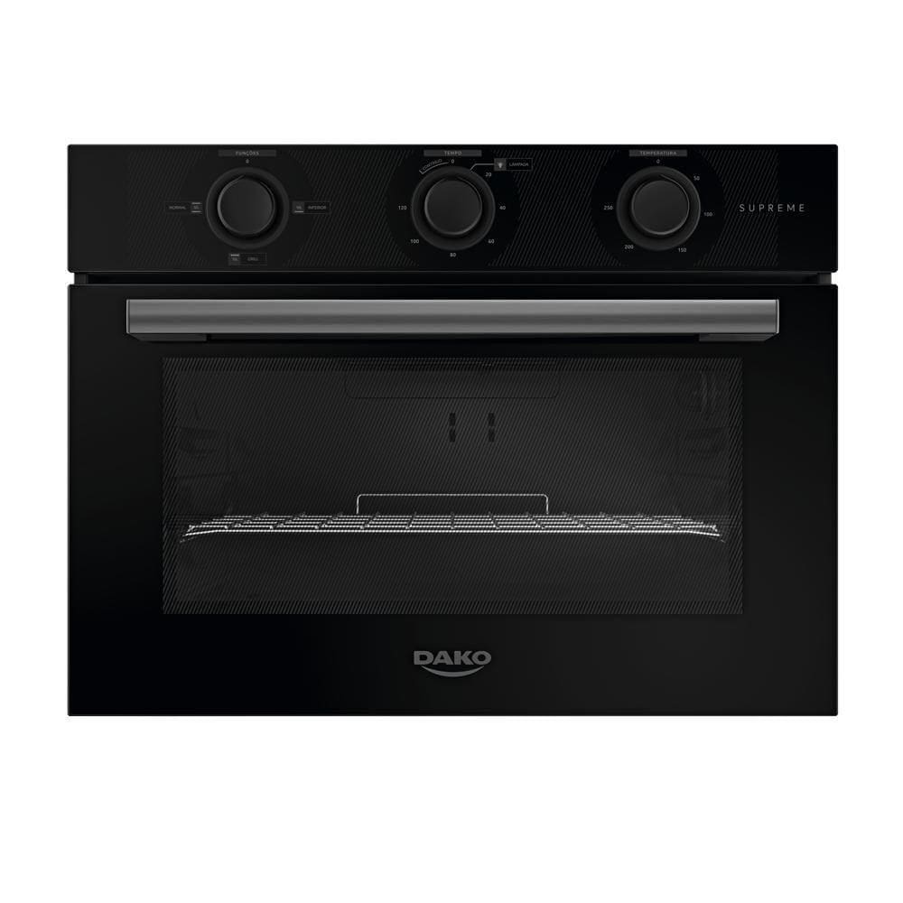 Forno De Embutir Elétrico Dako Supreme 52L Analógico Preto 220V