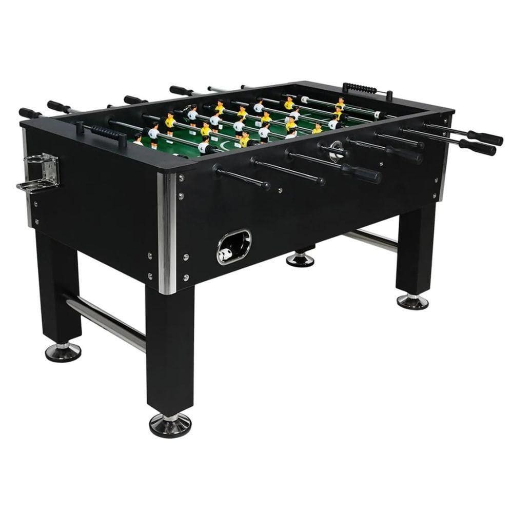 Mesa de Pebolim Ahead Sports Profissional MDFPreta Hastes Cromadas