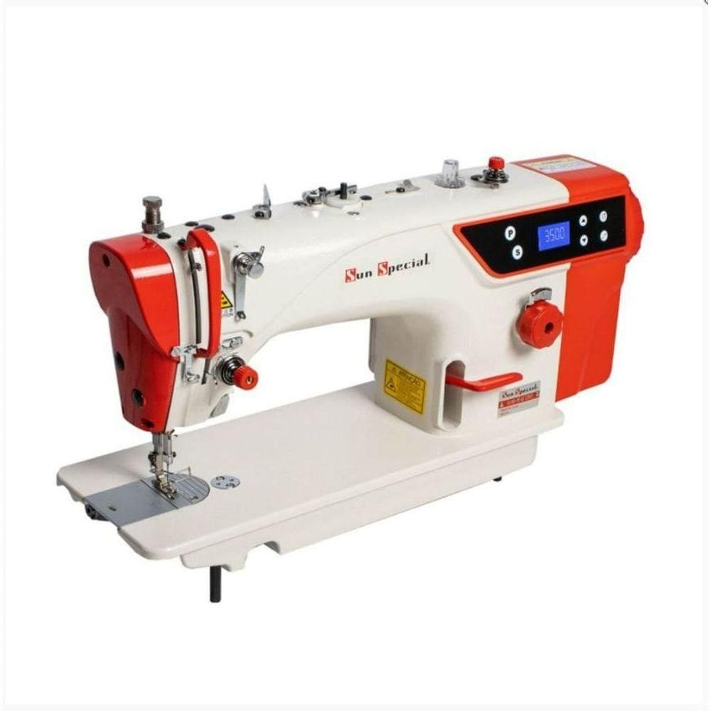 Máquina Costura Reta Direct Drive Sun Special + 10 Pezinhos