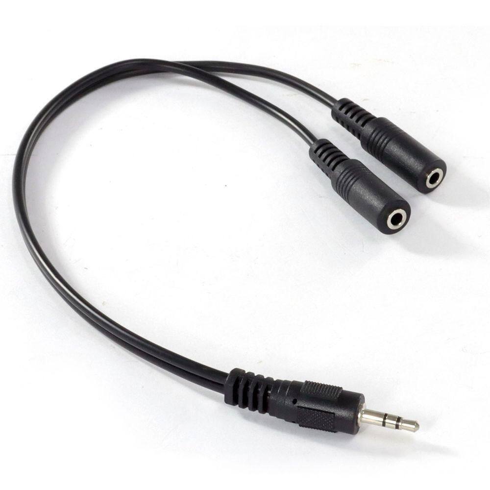 Cabo Y P2 Macho X 2 P2 Femea 30cm P2mp2f