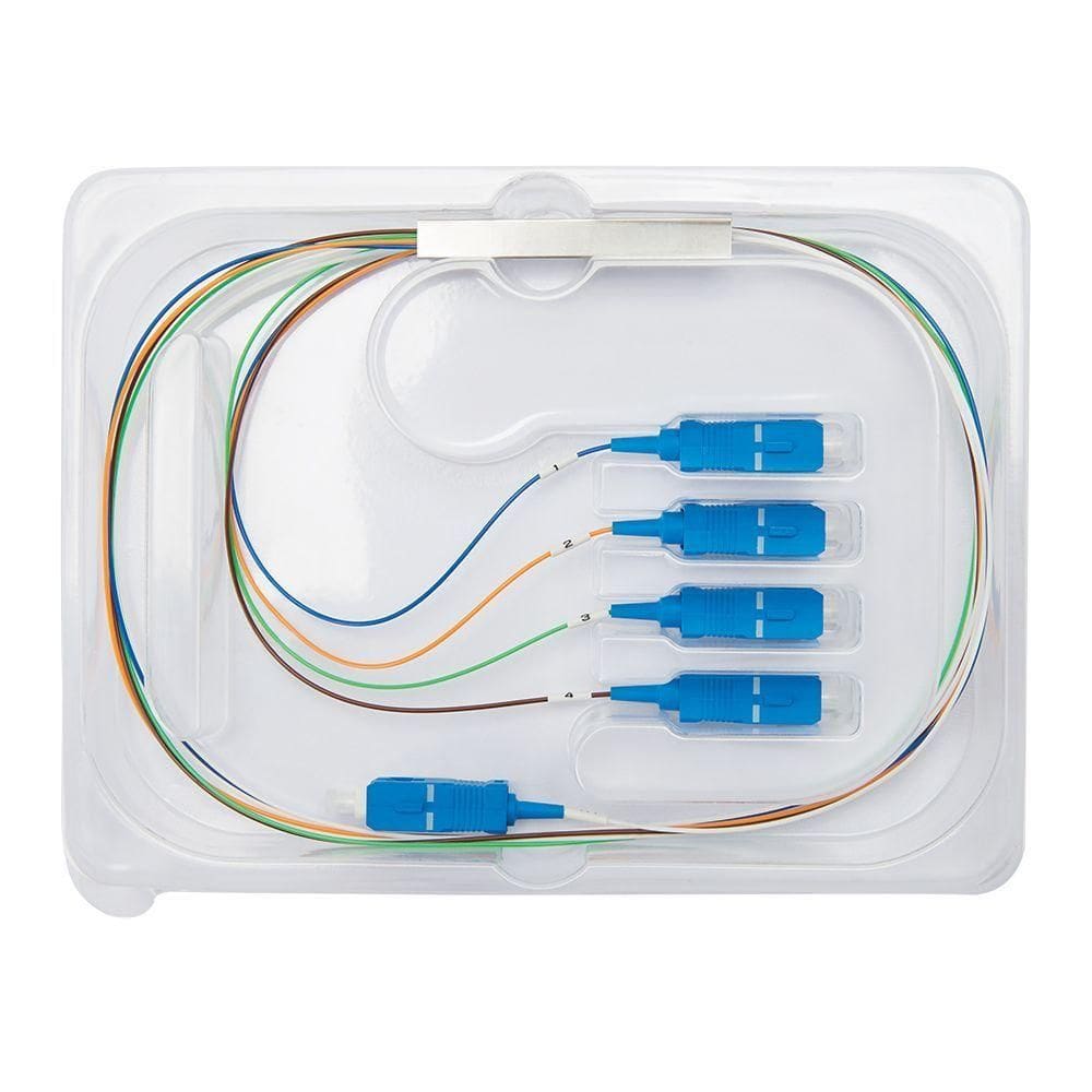 Cabo Optico Splitter Intelbras Xfs 141 Plc 1x4 Scom Upc 4830029