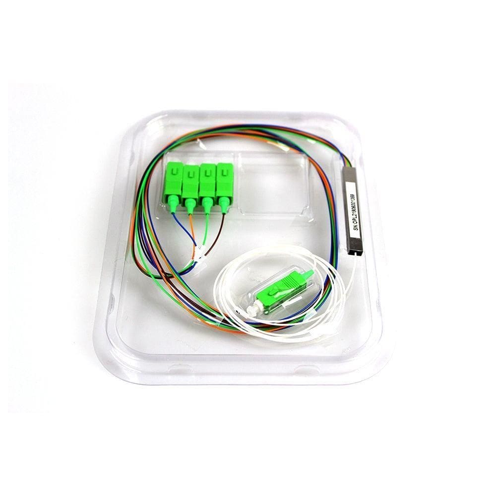 Cabo Optico Evus Splitter Plc 1x4 Sc- Apc 1m G657a1