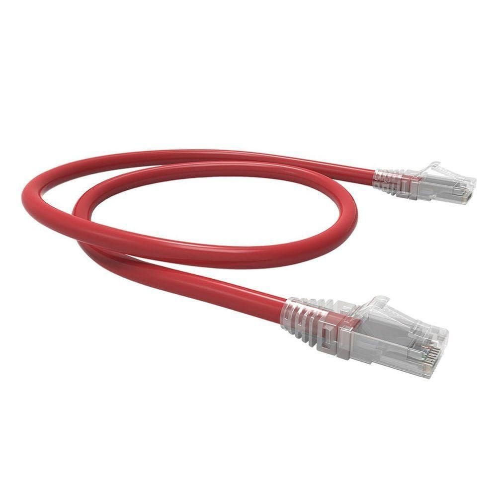 Patch Cord U-utp Cmx T568a-b Metro Vermelho 35123007