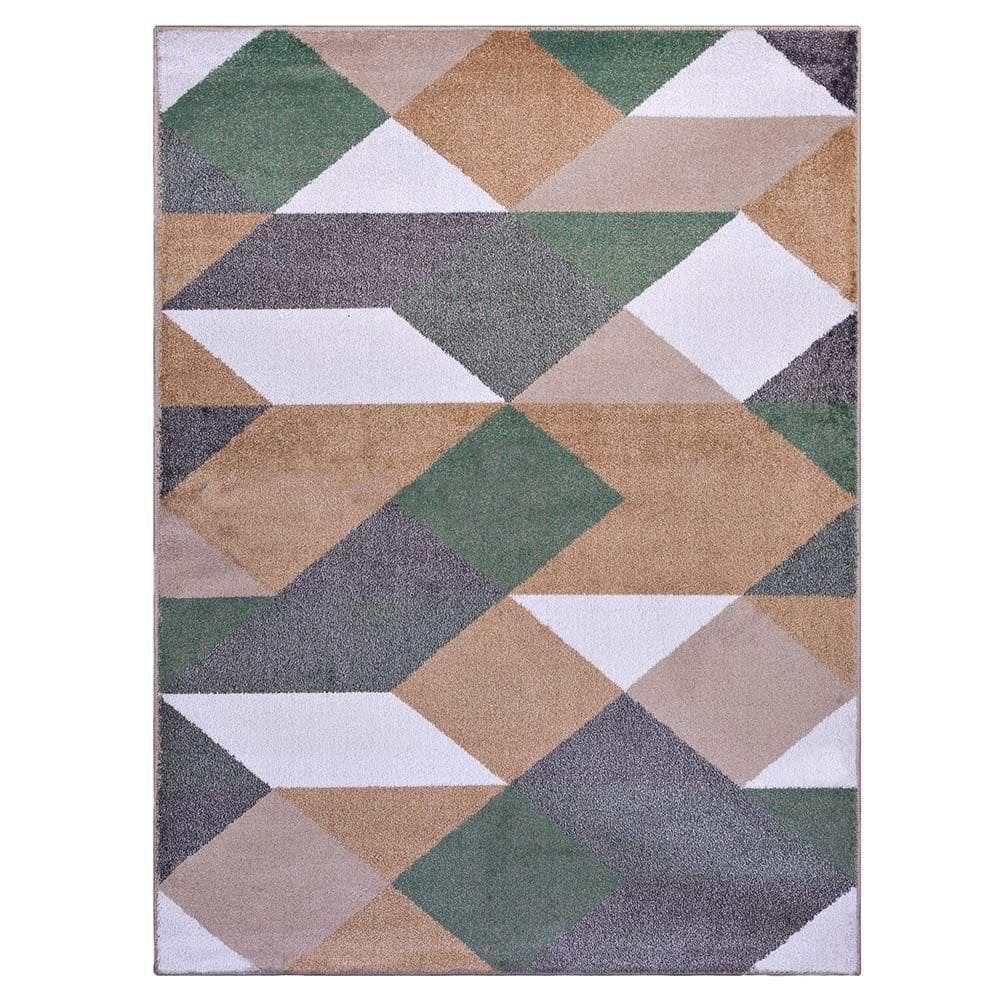 Tapete Sala Classic Maiorca 24 Caramelo Verde 1,50x2,00m