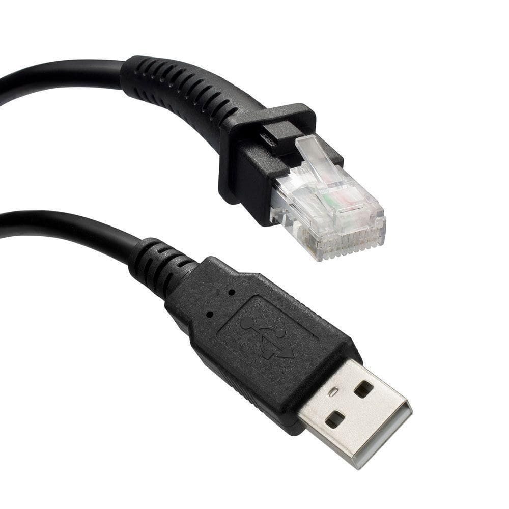 Cabo De Dados Pluscable Lb-50-100bk Para Leitor De Codigo De