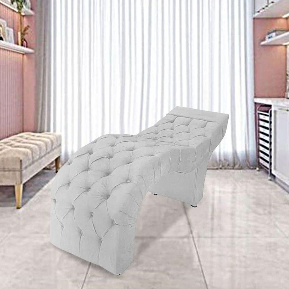 Maca Estofada Estética Cílios Salão Spa Suede Vivian Branco
