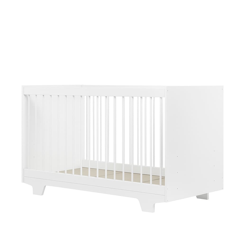 Berço que vira cama com Colchão - Encanto - MobiBaby