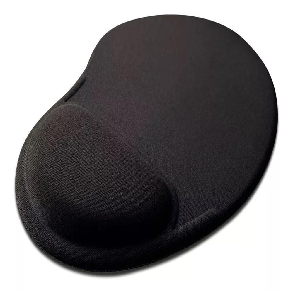Mousepad Ergonômico Com Apoio De Pulso Em Gel Neoprene Antiderrapante Para Home Office E Escritório