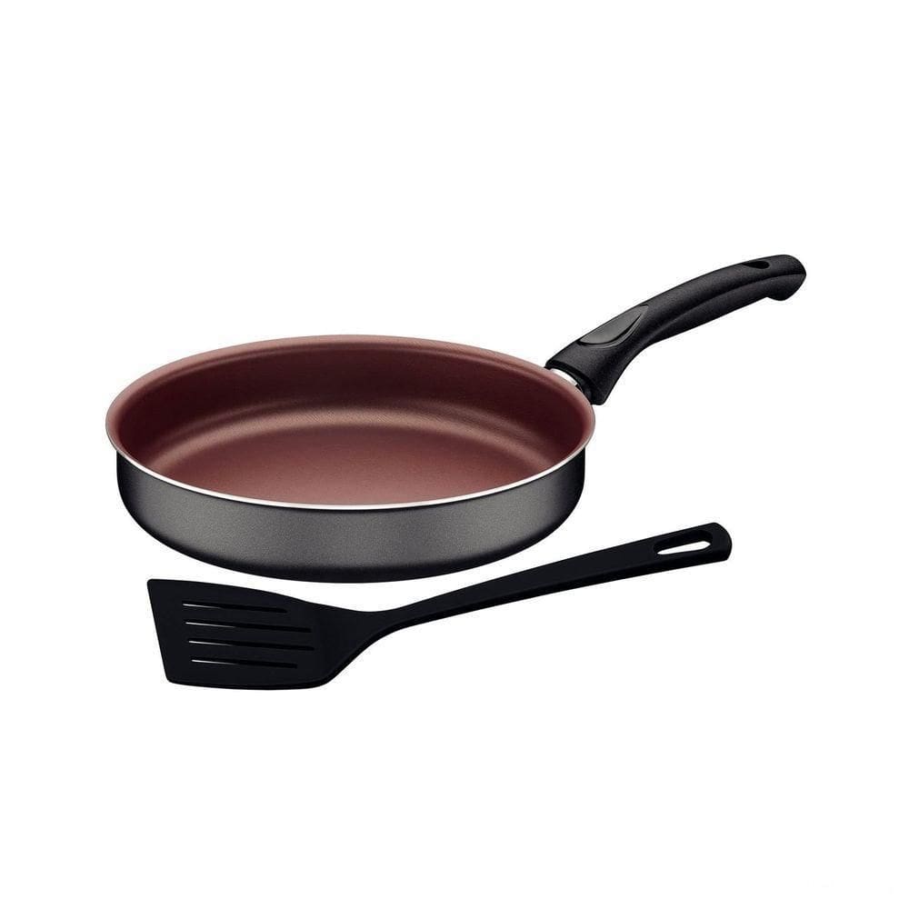 Frigideira Reta Tramontina Vermont Alumínio Starflon Max Cabo Baquelite Grafite 24cm 2l Tramontina