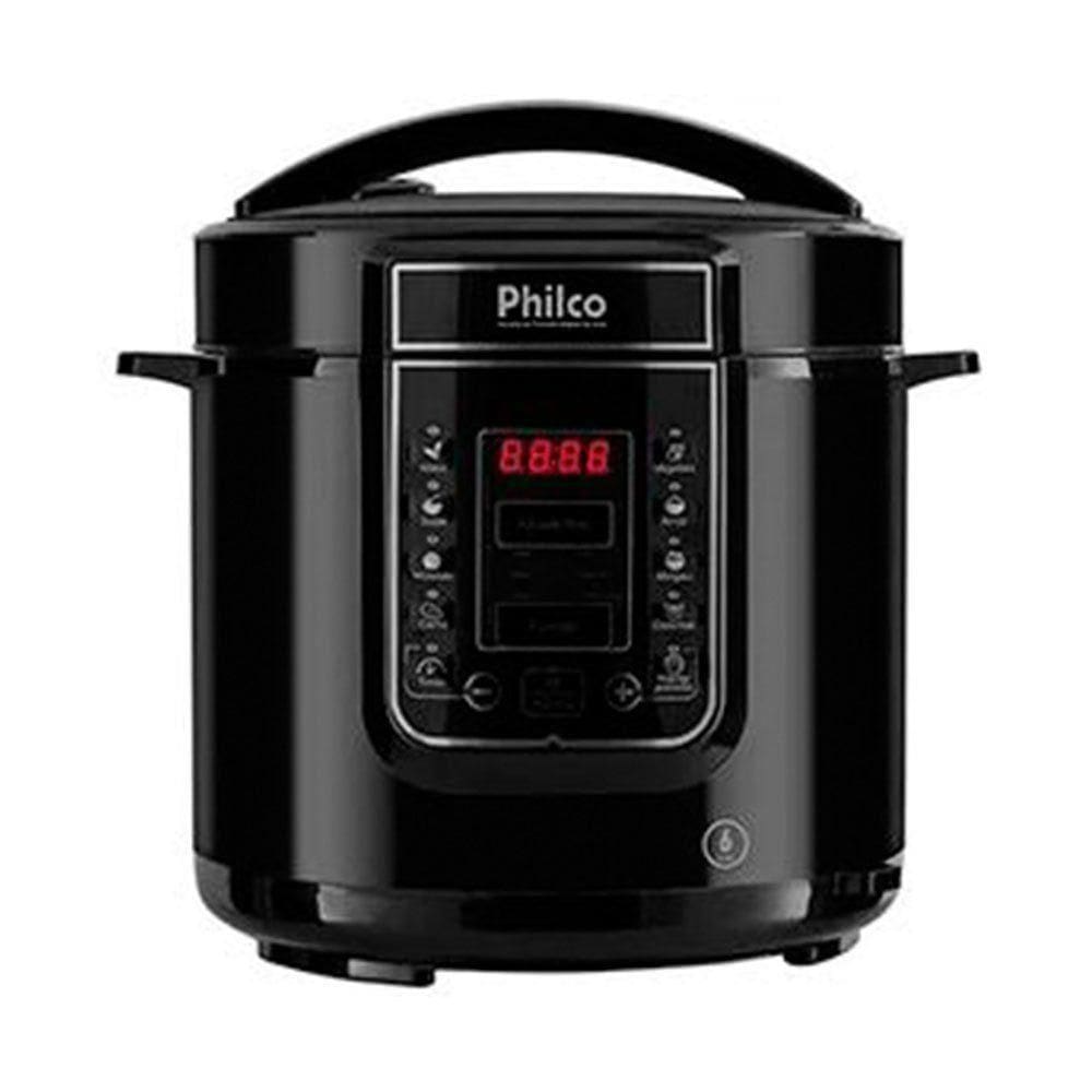Panela De Pressão Philco Digital 6 Litros 056401054 Preto 127 V