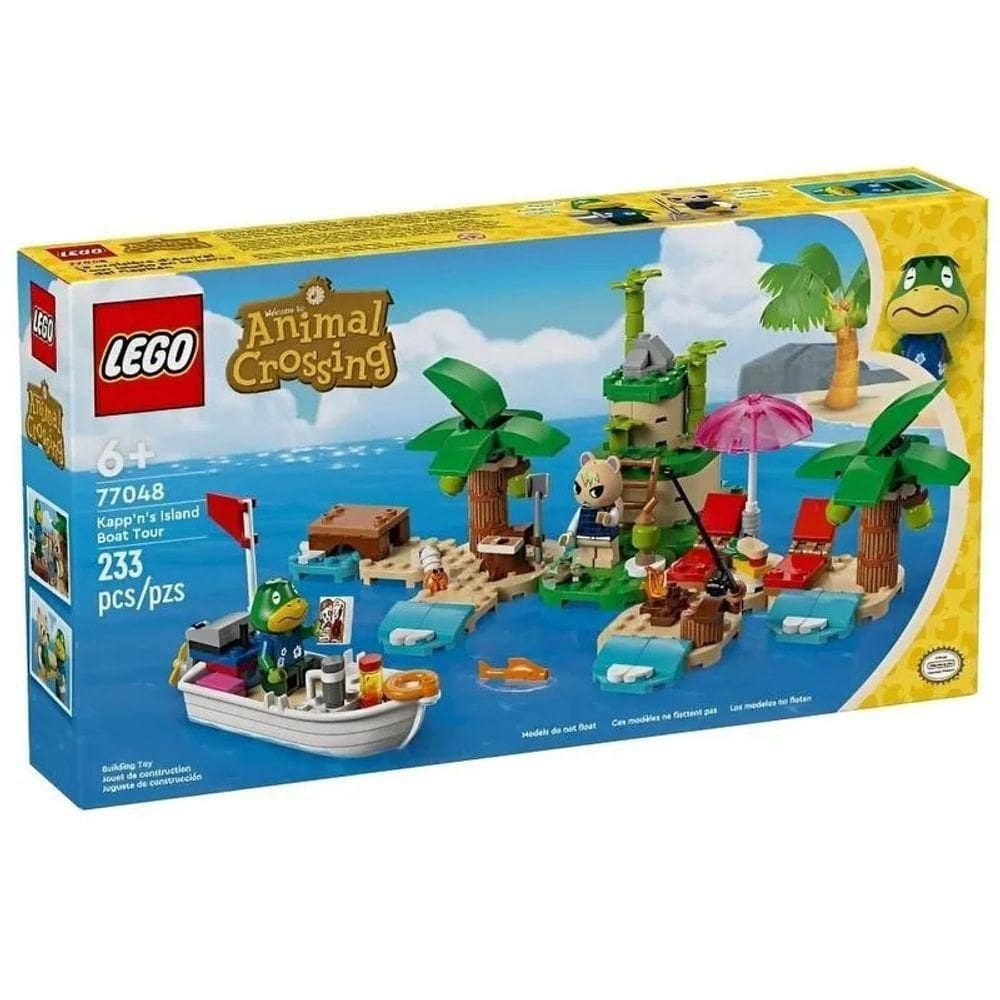 Lego Animal Crossing Passeio De Barco Do Kapp`n - 233 Peças 77048
