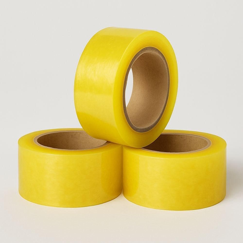 Kit 3 Fitas Adesiva Larga Durex Transparente 250m Embalagem Fechamento Caixa Uso Geral Resistente