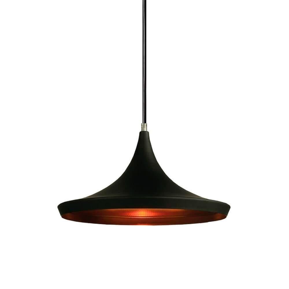 Lustre Pendente Taschibra Td 900 Preto E27 Bivolt